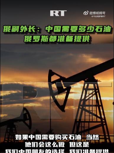 患难见真情，俄罗斯和中国的友谊坚不可摧。
俄罗斯副外长安德烈·鲁登科在4月12日