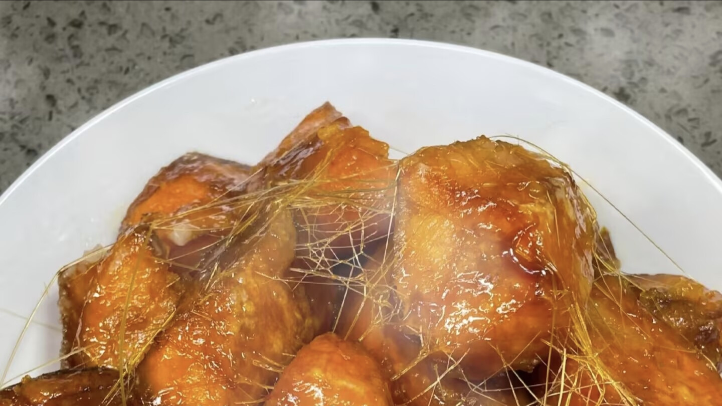 拔丝地瓜：甜蜜的童年回忆，家常也能轻松做！