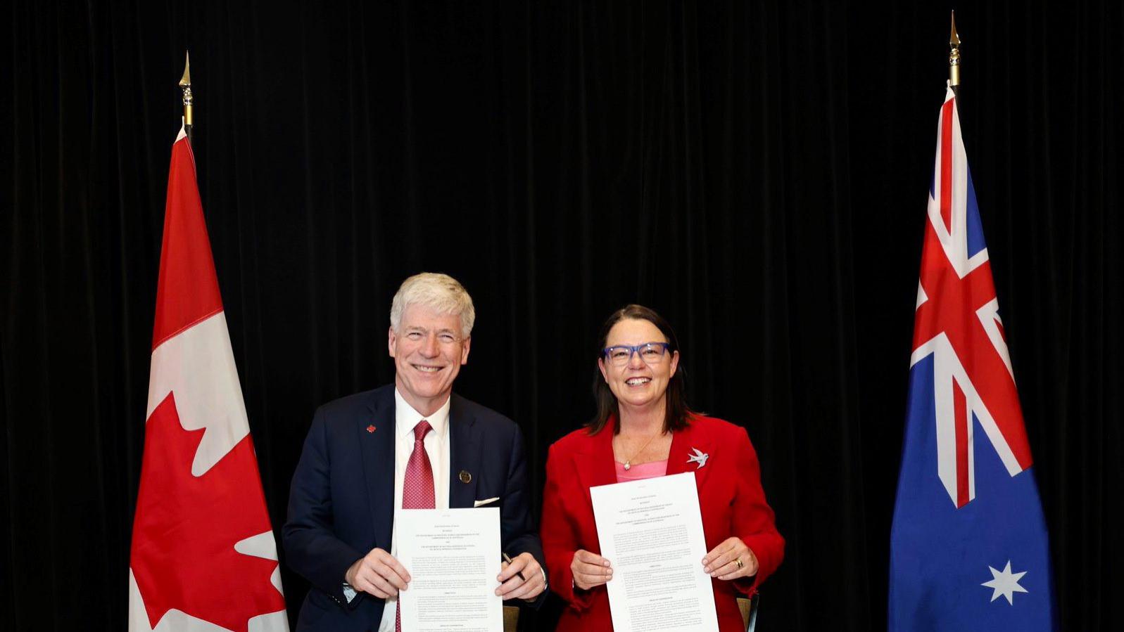 澳大利亚和加拿大签署了关于关键矿产的联合意向声明