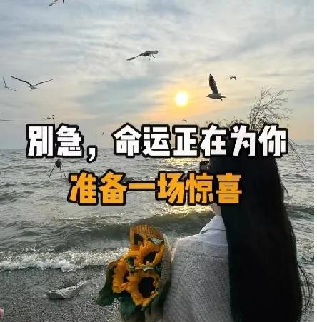 别急！
命运正在为你准备一场惊喜
宝子别慌！命运这小子偷偷憋大招呢！超绝惊喜马上