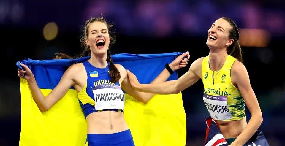 189米？别慌，是跳高杆！
东京世锦赛女子跳高，9月21日决赛，玛胡奇赫和奥利