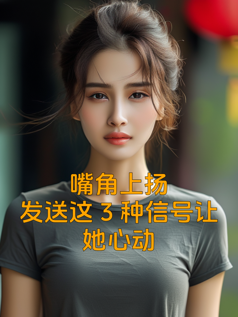 嘴角上扬：发送这3种信号让她心动