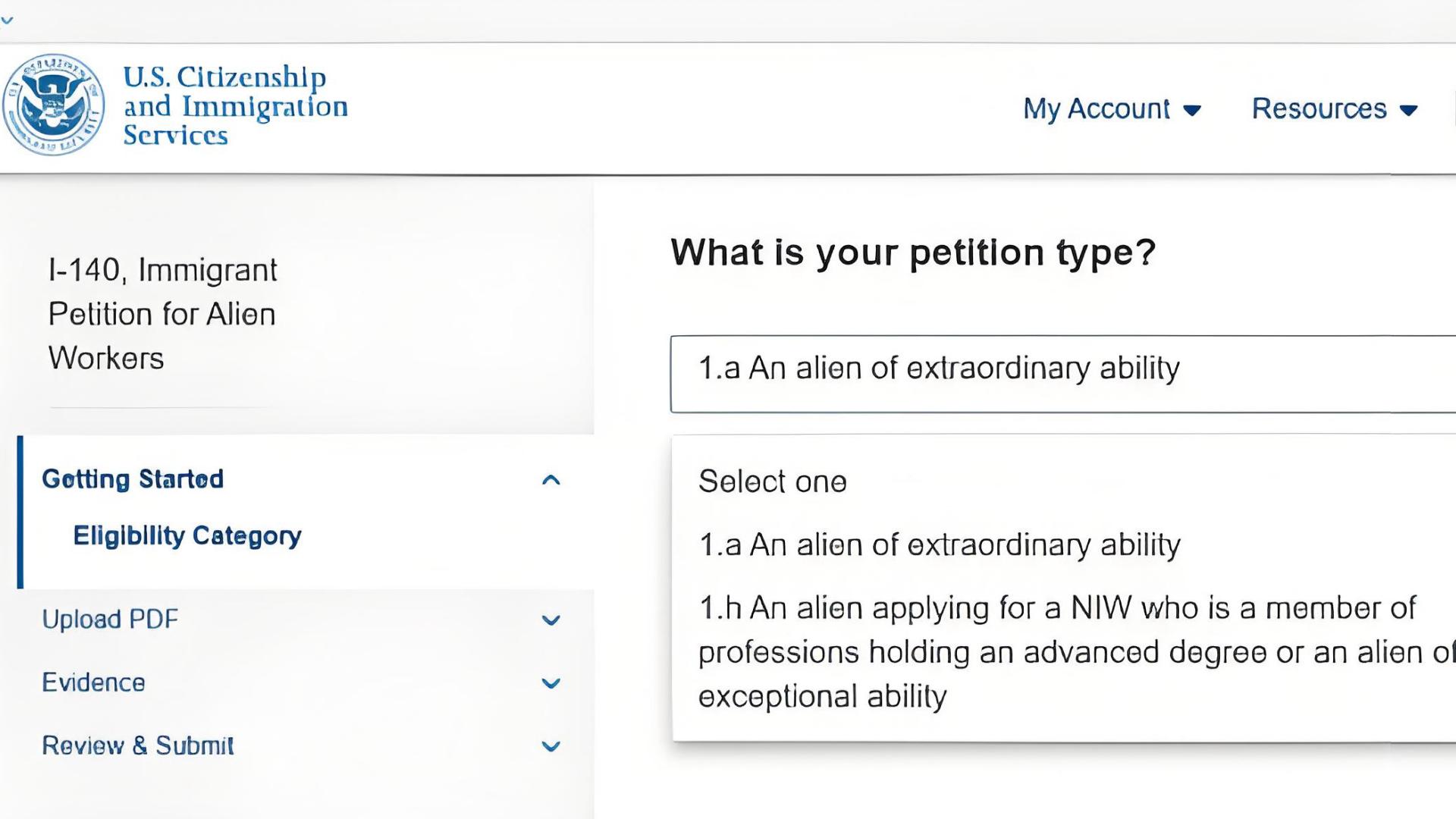 美国EB-1A/NIW绿卡申请即将变革，I-140在线申请功能蓄势待发