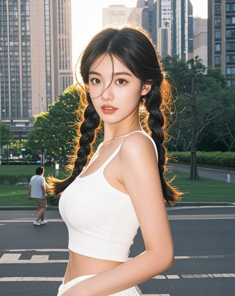 美到失焦！小姐姐的朦胧美，滤镜都省了