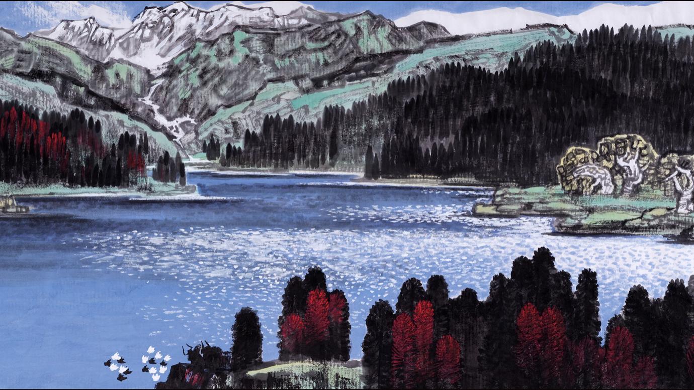 翰墨绘华章记画家李志天的艺术人生