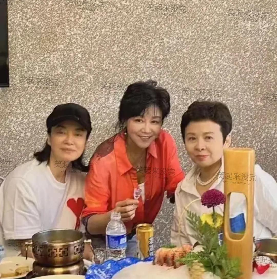 真羡慕毛阿敏、苏红、董文华她们，有时间好姐妹聚聚多好！吃着大餐，聊聊生活中的趣事