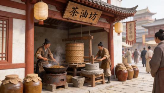 瓦子坪说山茶油：宋元明清：茶油热榨技艺成熟为“体系”而非单一工艺