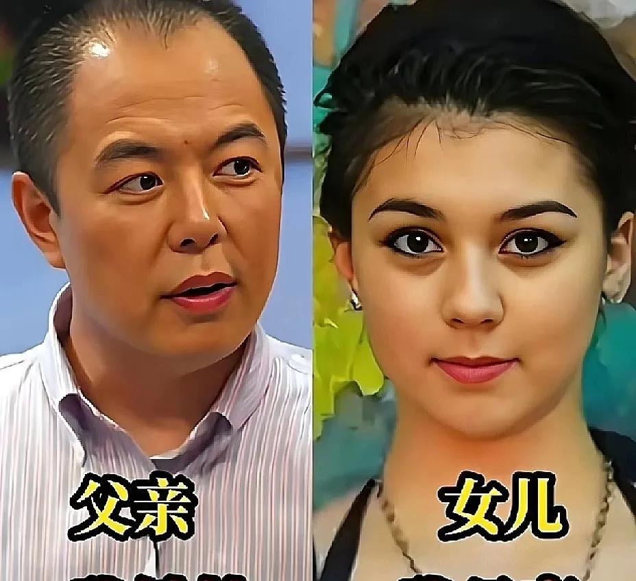原来老戏骨的女儿们长这样啊？
张铁林和女儿张月亮，女儿比爸爸张铁林长的好看多啦！