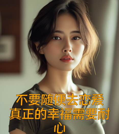 不要随便去恋爱，真正的幸福需要耐心