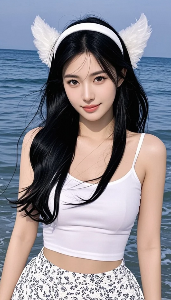 不是所有女孩都叫‘氧气美女’，但今天她很接近。