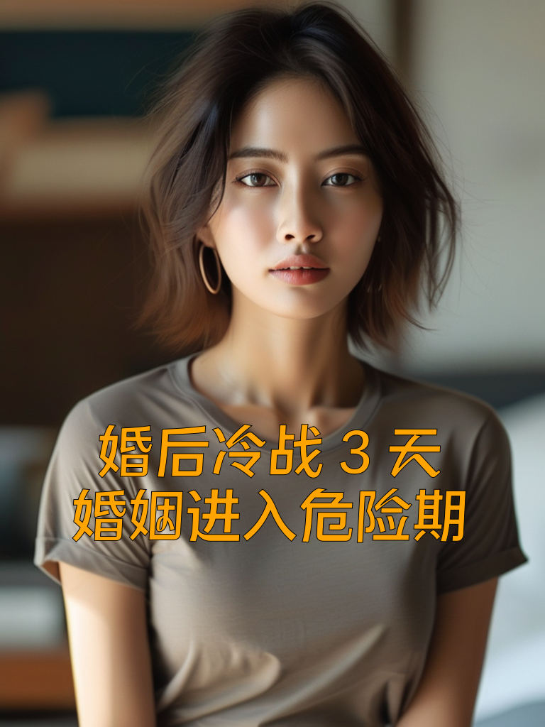 婚后冷战3天，婚姻进入危险期