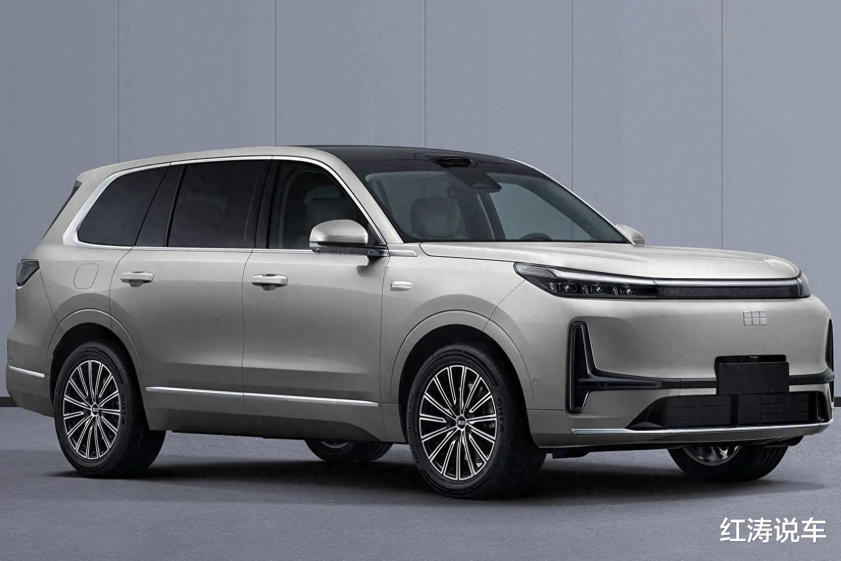 吉利银河M9，外观漂亮，6座大型SUV，1.5T插混动力，深