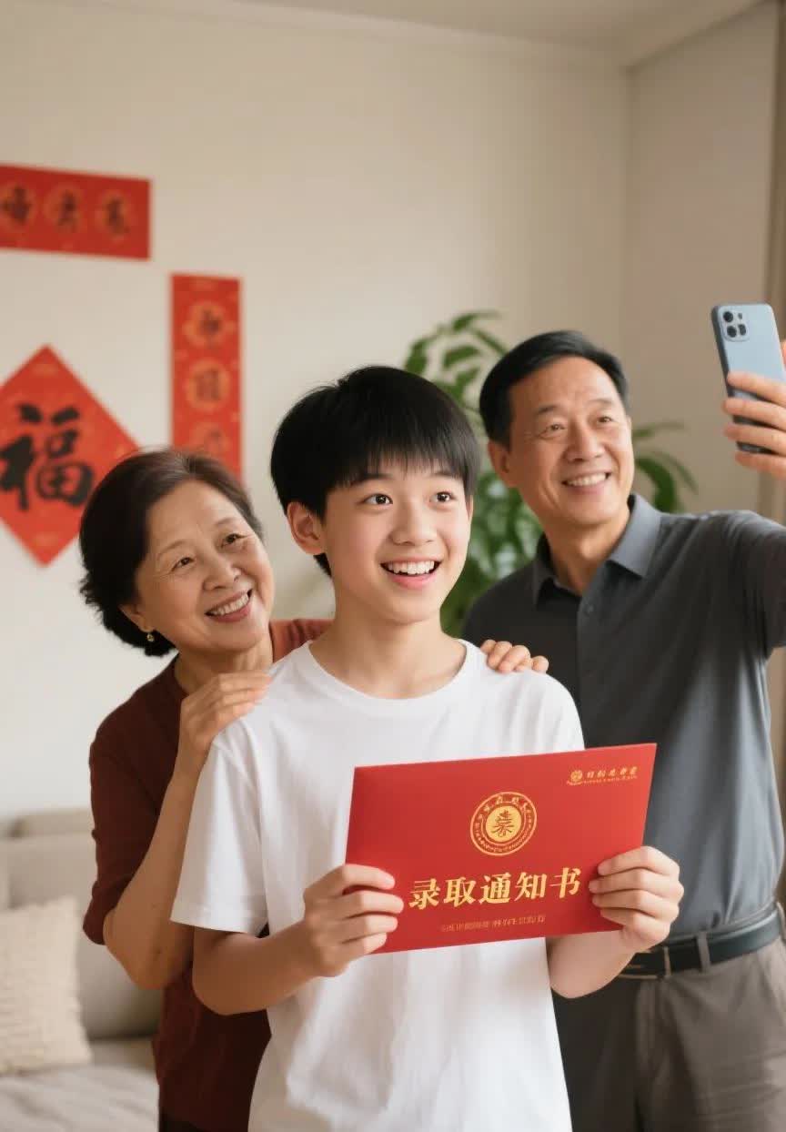 我把儿子高分考上大学的消息发到家族群，本以为能受到大家的祝福，没想到，换来的却是