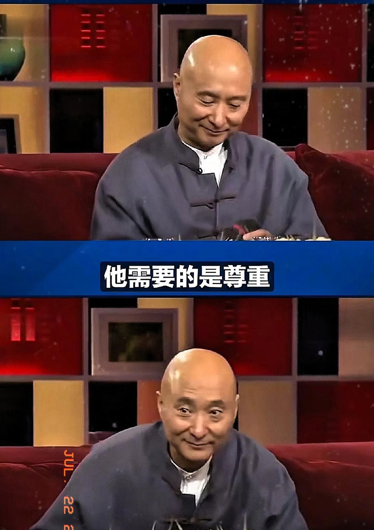 奉劝大家一句，别被陈佩斯骗了。
他这个人啊，根本不需要同情，他需要的是尊重，需要