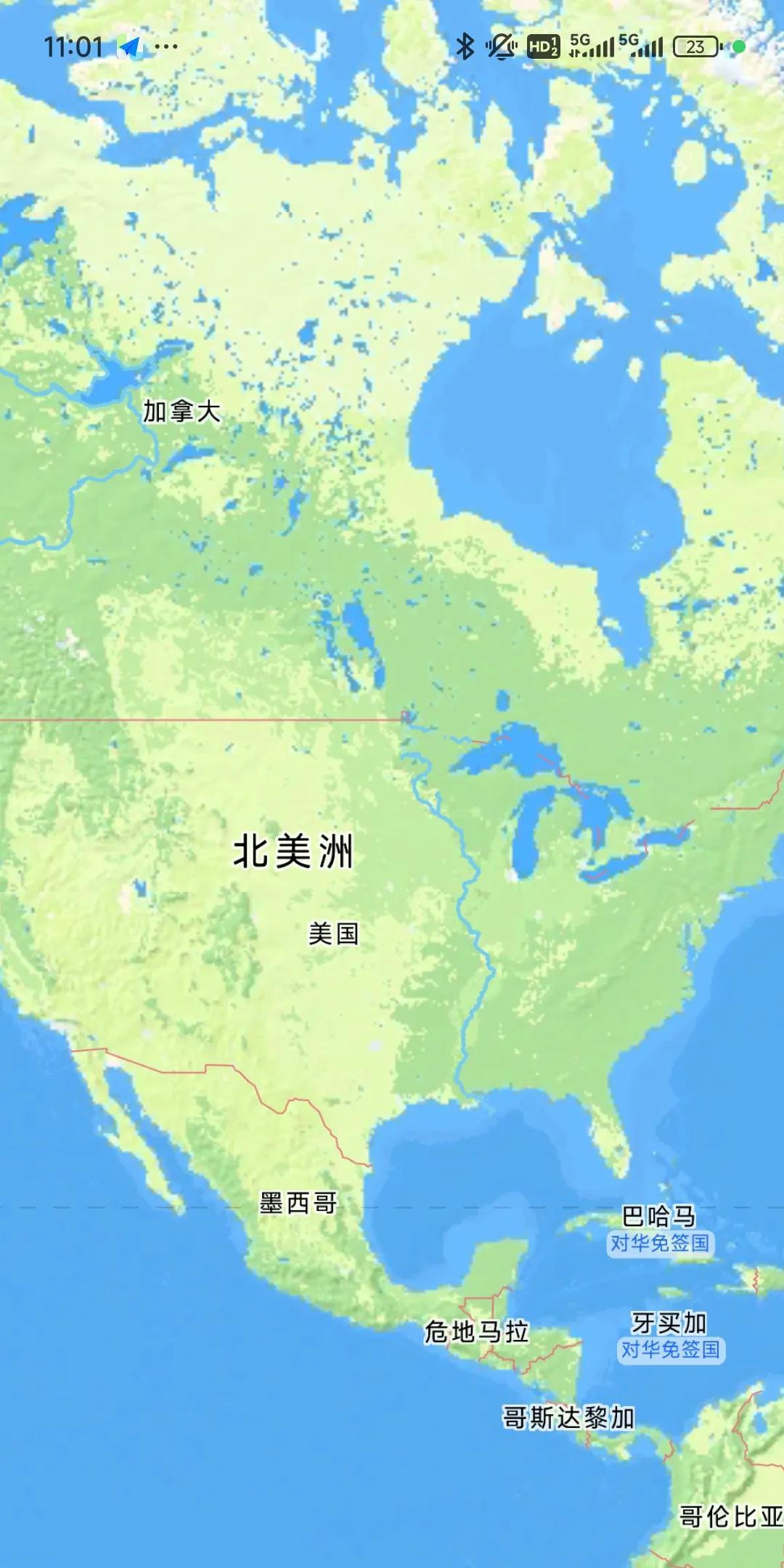 美国位于北美洲，西临太平洋，东临大西洋。拥有937万平方公里土地，将近有3.41