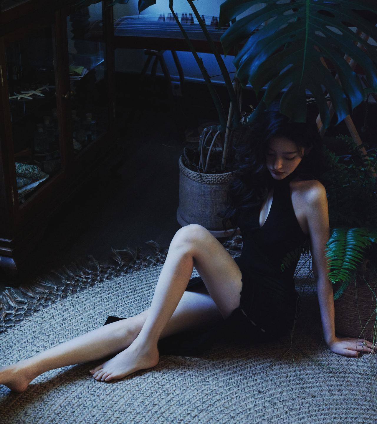张天爱旗袍美人[比心]