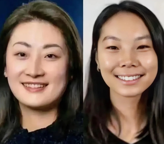 瞧瞧这姐俩站一块儿，要有人说她们是一个爸生的，估计大家都得摇头不信。
 
就说宗