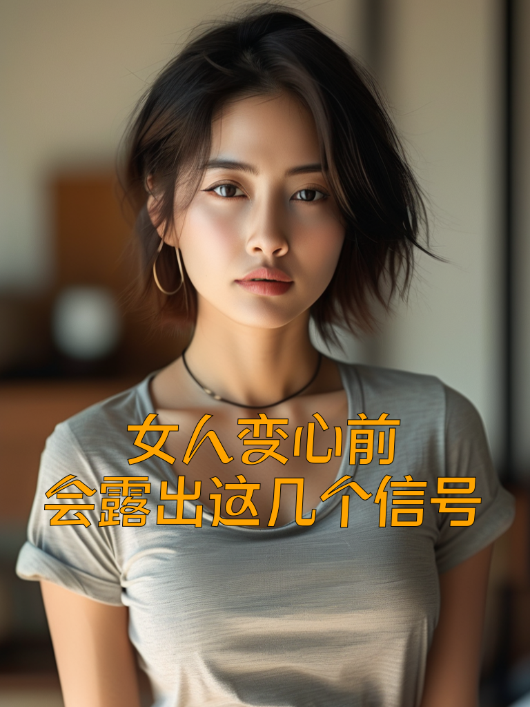 女人变心前，会露出这几个信号
