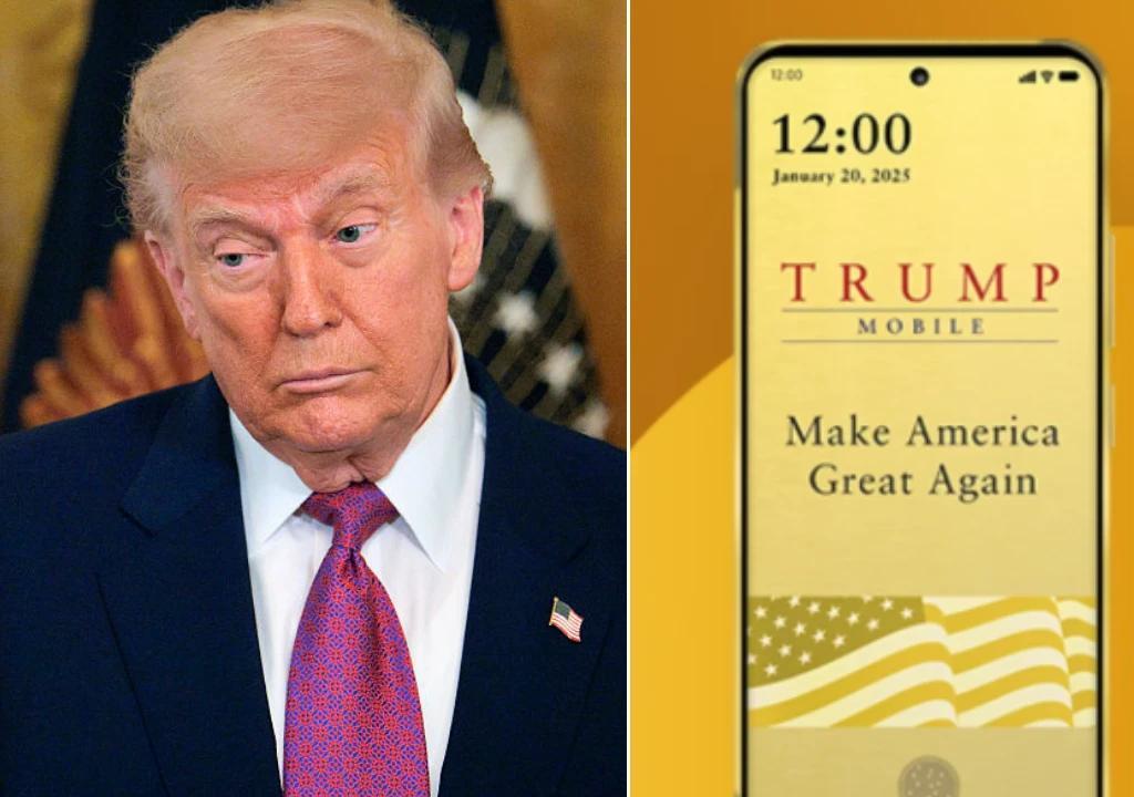 【啥钱都挣，特朗普卖手机，号称美国制造实为亚洲货】2025年6月16日，特朗普集
