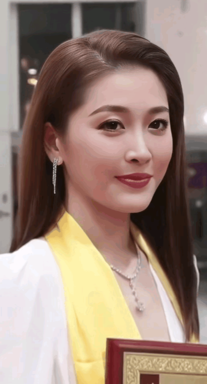 周丽淇的美清新自然，活泼可爱型，不像内地女演员削尖下巴，小脸无肉。
