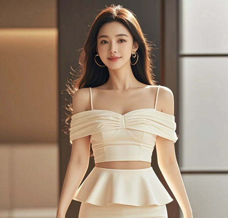 社交软件刷到这种宝藏美女，你不好奇真人啥样？