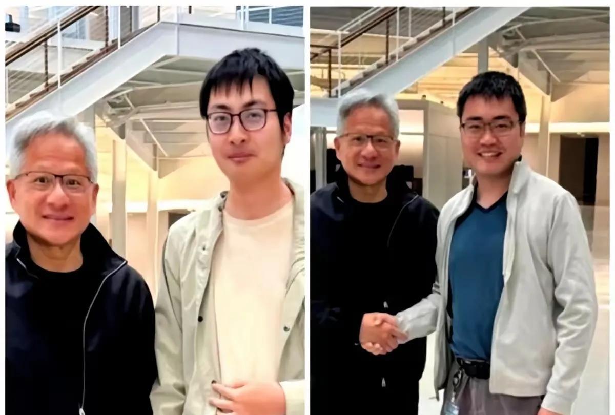 清华大学的学生太不争气了！英伟达老板黄仁勋亲自来清华挖人，把朱邦华和焦剑涛两位高