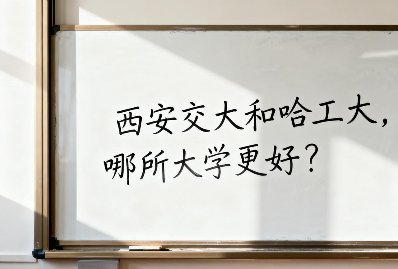 #哈工大和西安交大，哪所大学更好#
西安交大vs哈工大：C9名校怎么选？看这几点