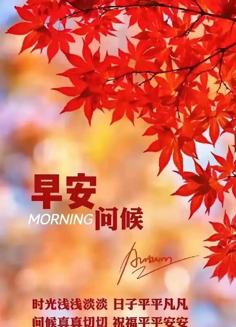 [玫瑰]早上好[玫瑰]
时光浅浅淡淡 
日子平平凡凡
间候真真切切 
祝福平平安