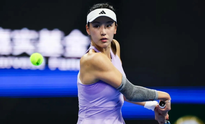 又见“双蛋惨案”！十五运网球女单首轮，头号种子、广东名将王欣瑜以6-0、6-0横