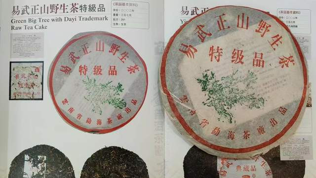 201绿大树易武正山，厂版大益内飞，蜜香甜韵突出