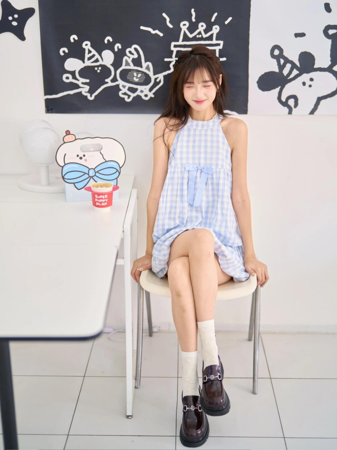 来自春天的ootd ｜look拍摄📷要去闻闻新鲜的春天🍃 开心快乐每一天🎉