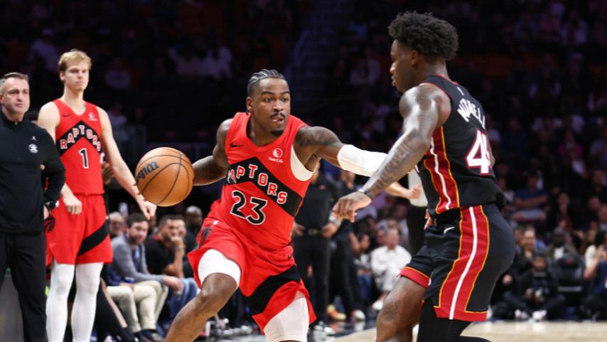 猛龙争冠路上又一助推器，10次助攻击溃热火防线，成鲍威尔平替！