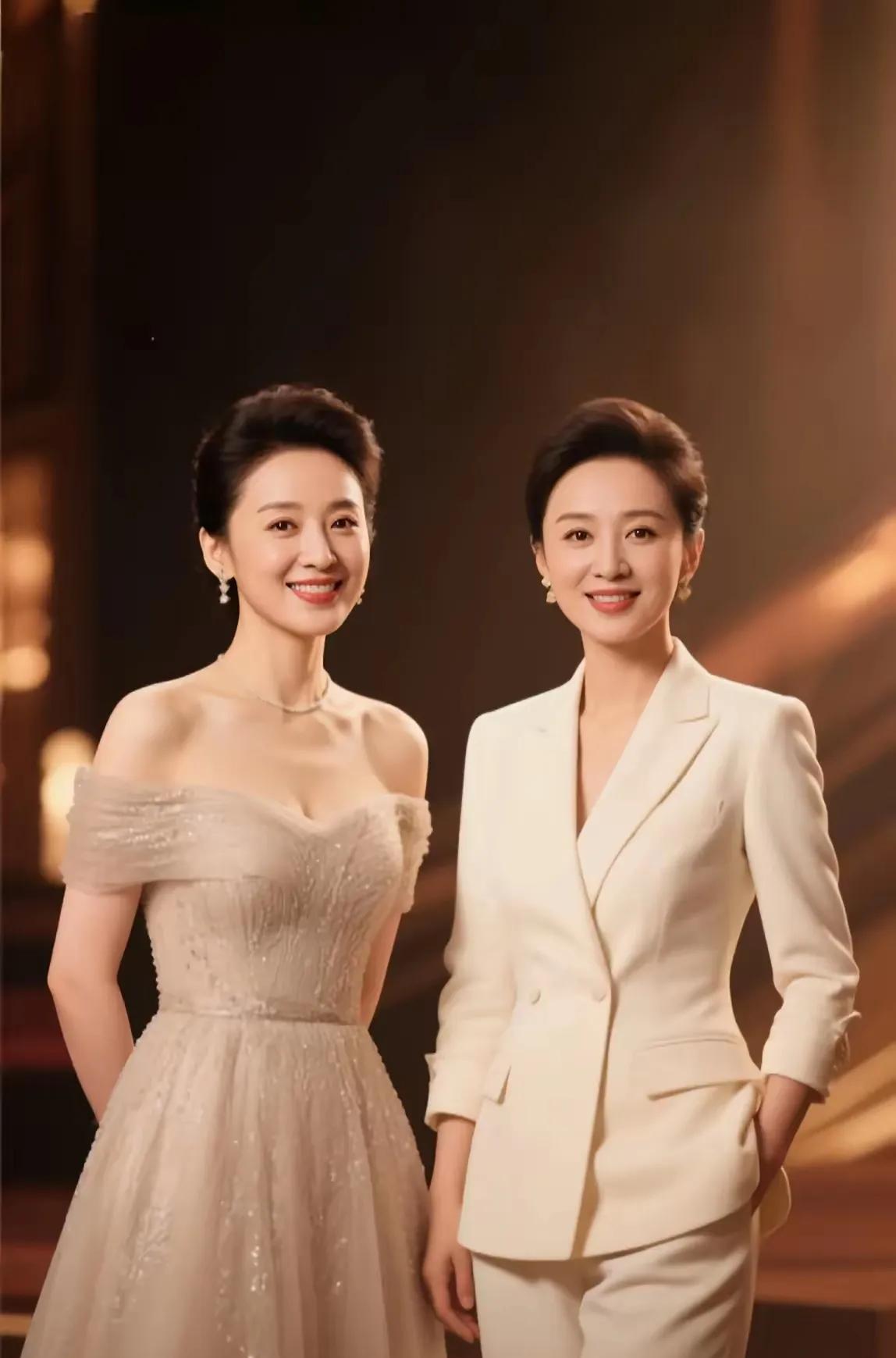 这两位主持人是谁？你认出来了吗？女人中的极品