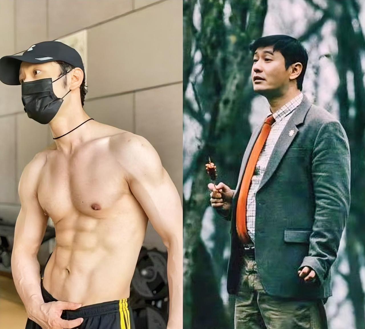 我有种猜测，
黄晓明未来会成为减肥代言人。
看了一下他的这几次的增肥减重记录，每