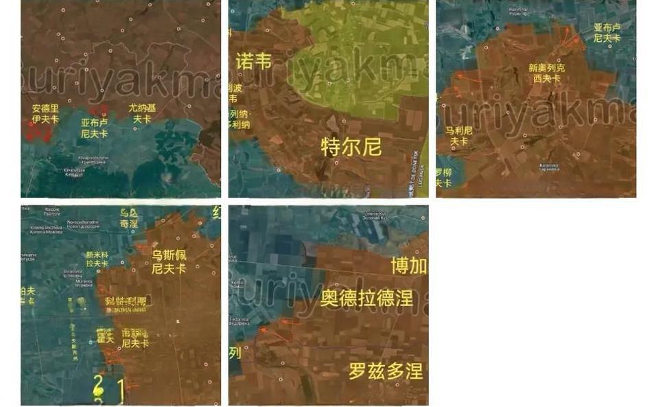 6月4日俄乌最新战报：
1.苏梅州前线（图一）：
俄罗斯军队完全控制了亚布卢尼夫