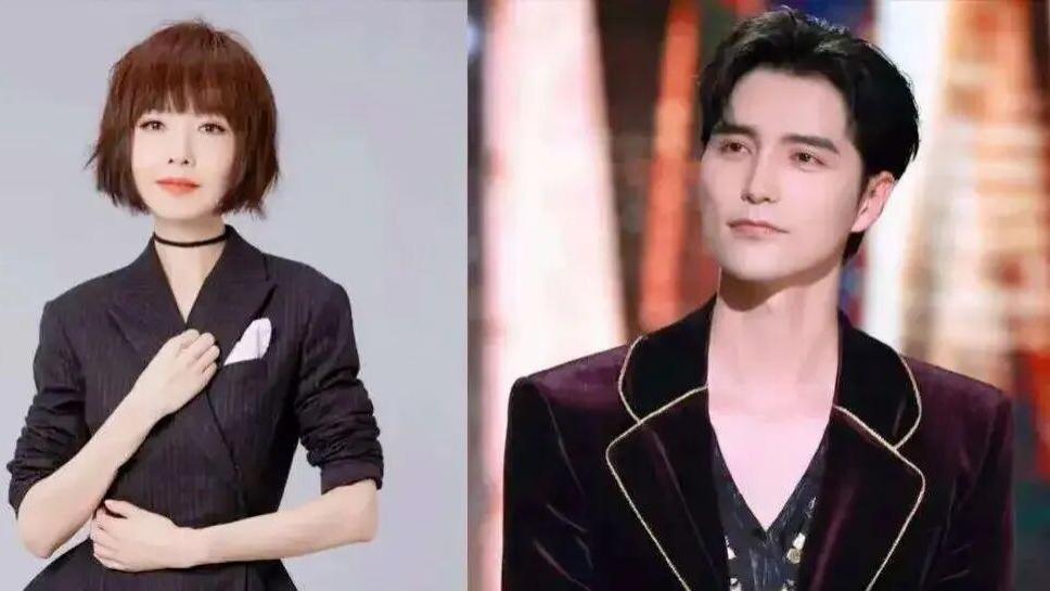 54岁鲁豫和小19岁阿云嘎同居，女方恋爱后容光焕发，越来越年轻