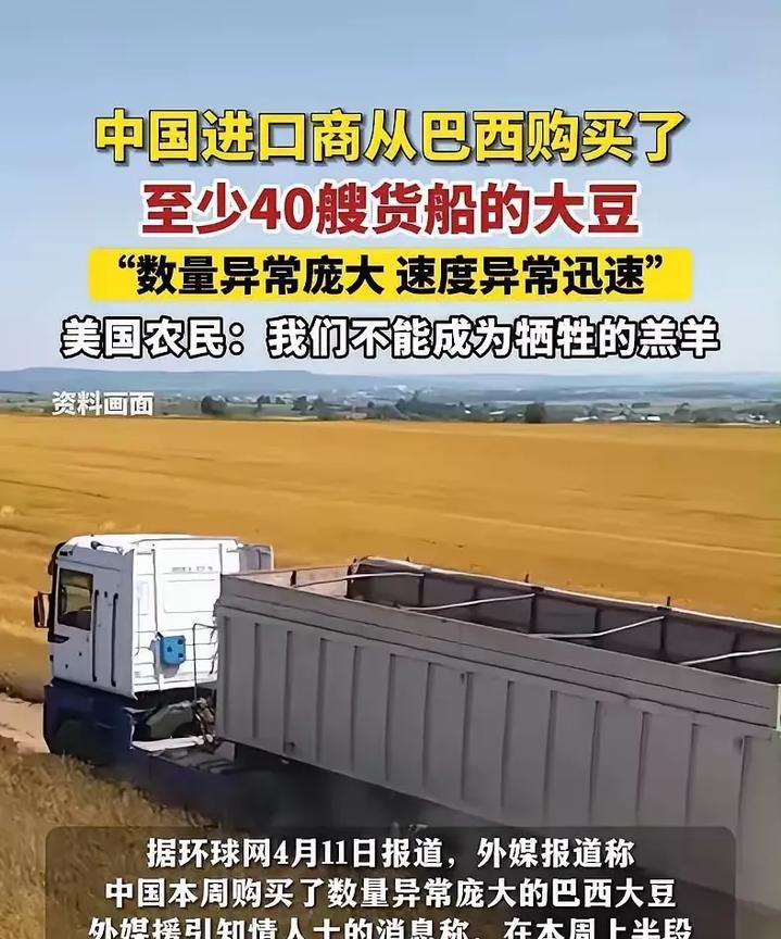 太无耻，巴西做的过分了！
真没想到，我们为了反制美国，将他们大豆农产品订单全部取