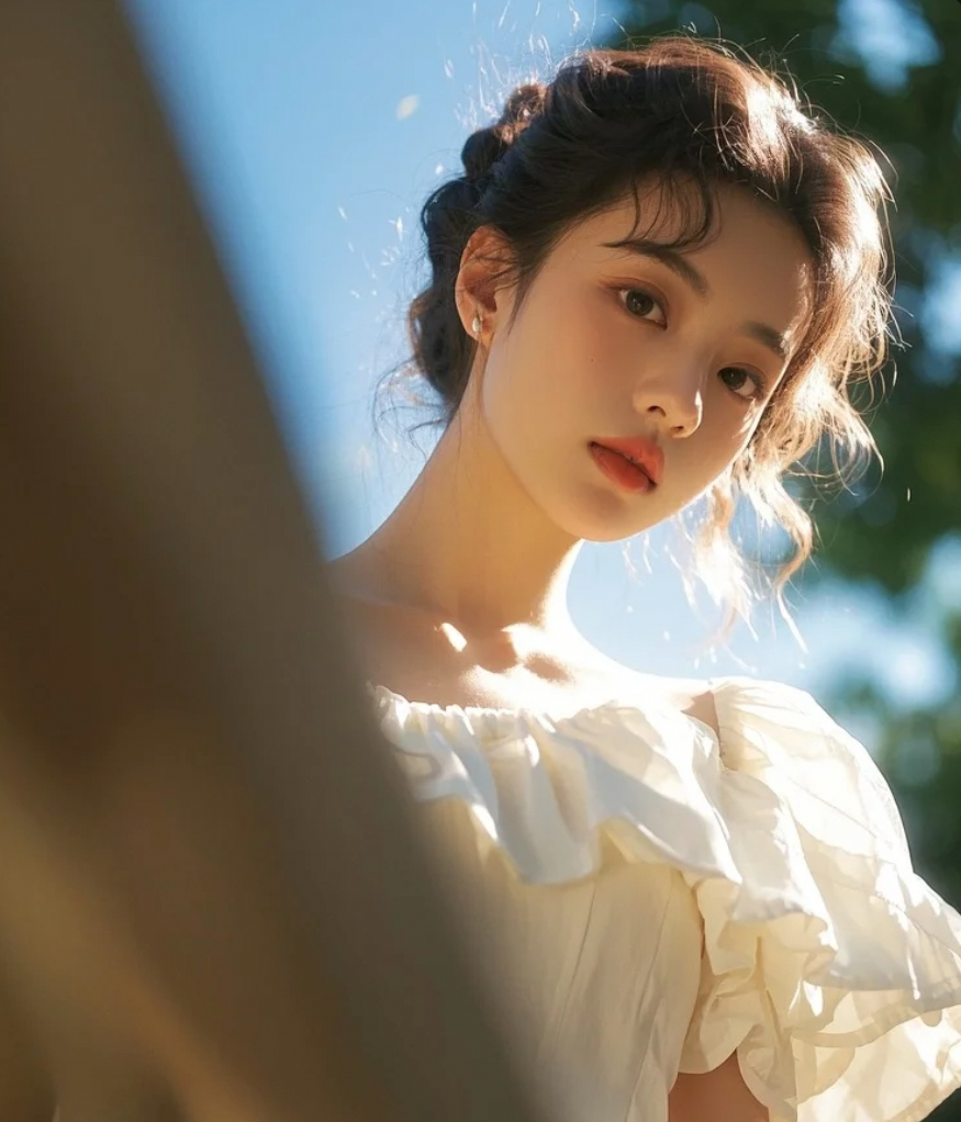 她不是公主，却美得让童话都失色。