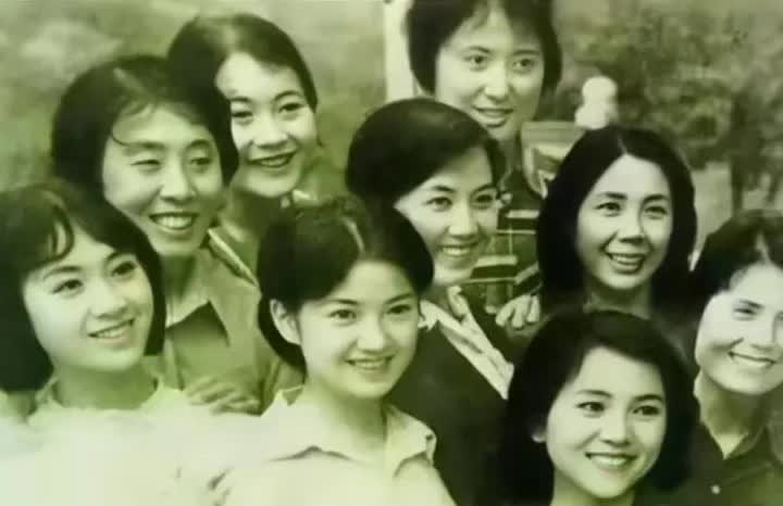 80年代的电影明星，龚雪，任冶湘，洪学敏，郑振瑶，李秀明，王玉梅，温玉娟等一张珍