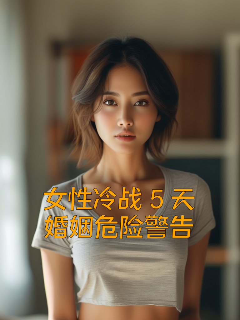 女性冷战5天，婚姻危险警告