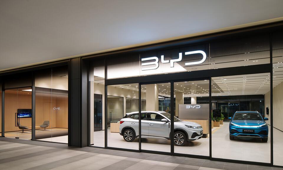 【比亚迪韩国中长期目标，布局100家展厅】
比亚迪韩国（BYD Korea）截至