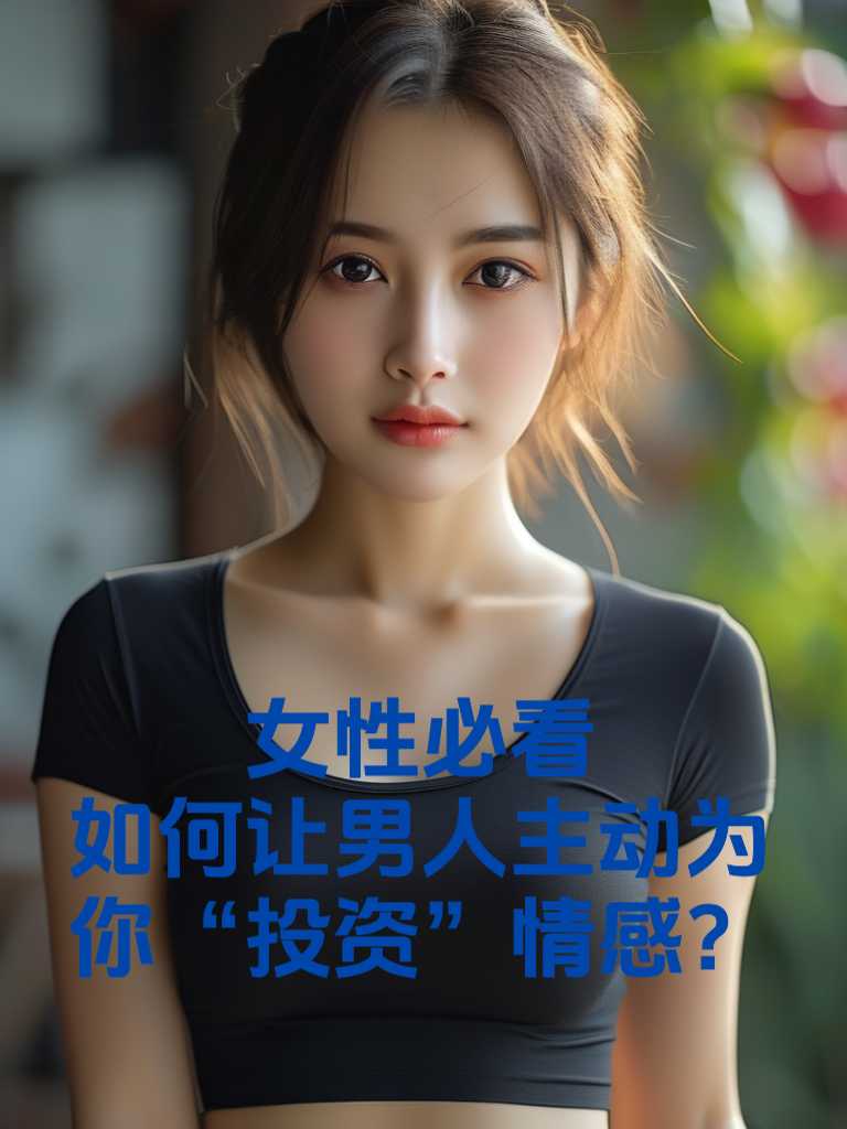 女性必看：如何让男人主动为你“投资”情感？