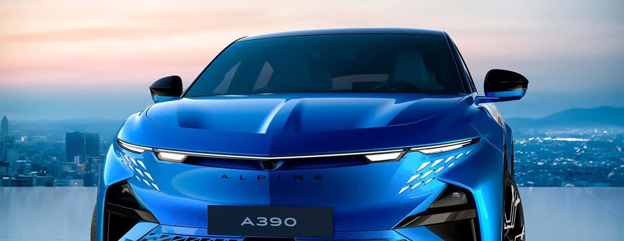 Alpine A390 官图发布，将在法国迪耶普工厂生产，计划 2026 年欧洲