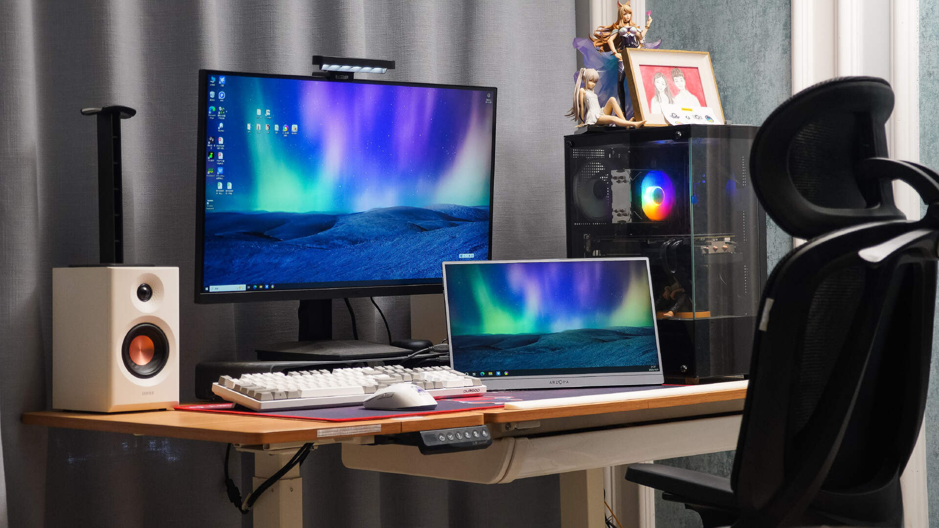 办公娱乐双开花！阿帕卓Z3FC便携屏深度体验：轻薄界的性能派