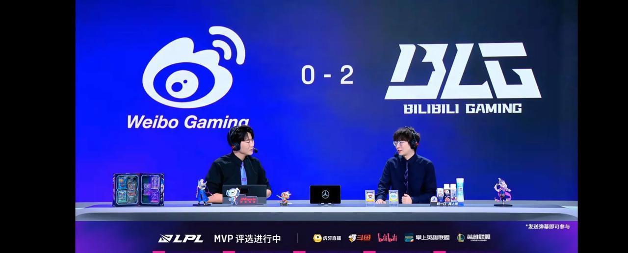 就在刚刚的对局中，
BLG以2比0的战绩拿下WBG，
自从shadow从fpx退