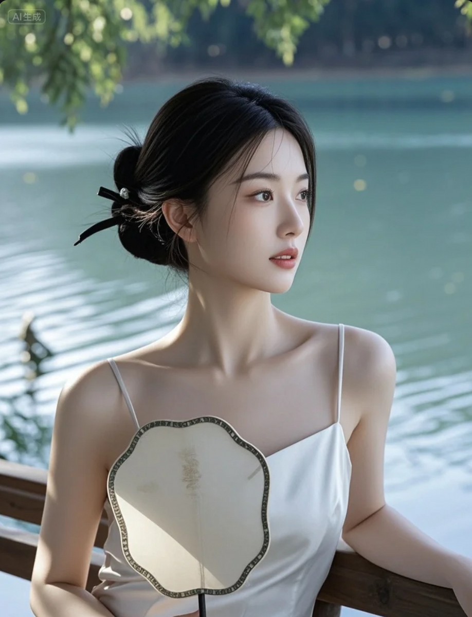 这样的女子，是路过人间，还是为你而来？