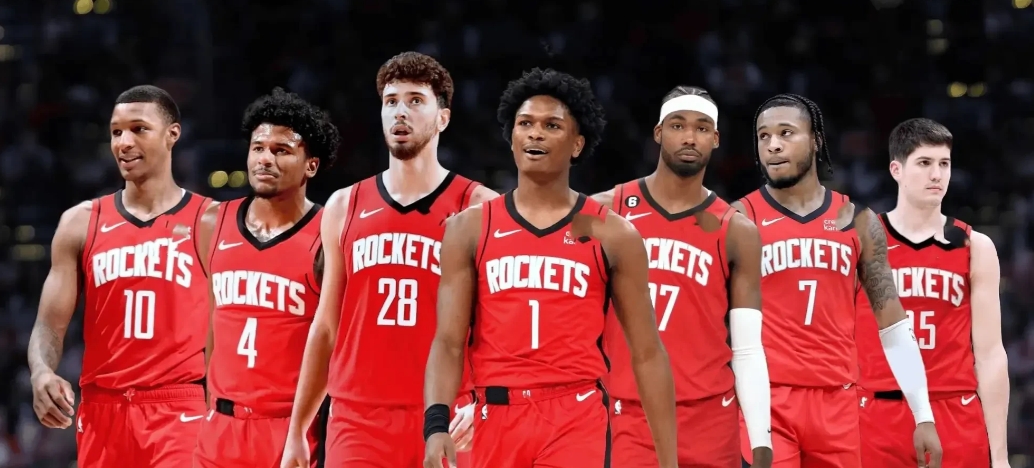 火箭队的年轻才俊和整体天赋真的是让全联盟都羡慕不已，“休城七子”竟然都是23岁或