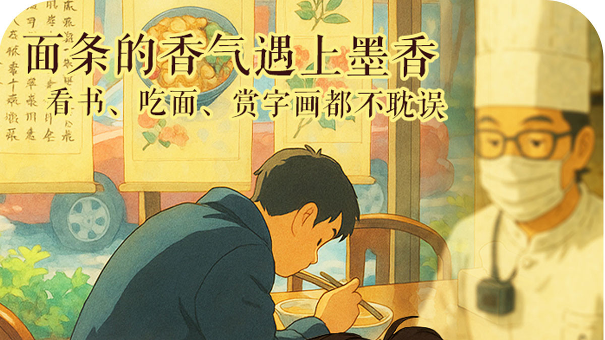 #八婺同心# 浙里有家书香面馆