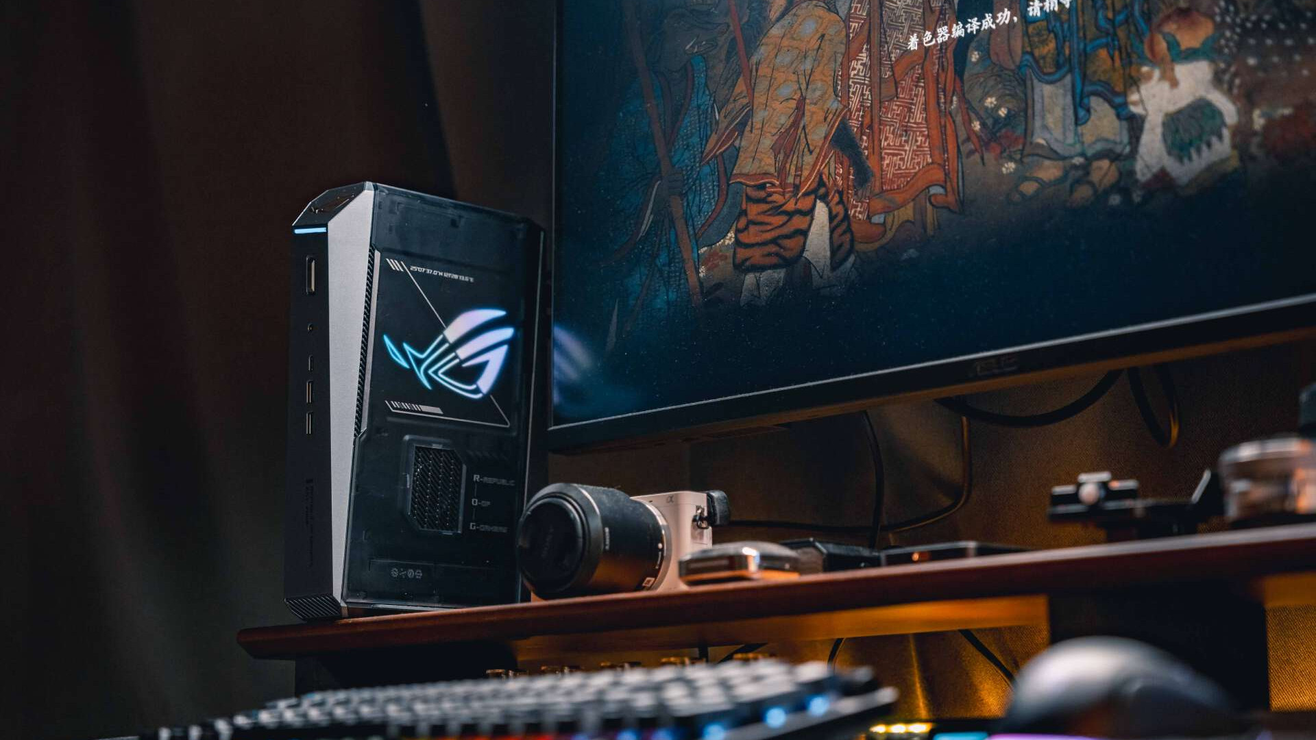 存储涨价潮中的性能甜点|ROG 魔霸9 Mini，R9+RTX5070平替台式机