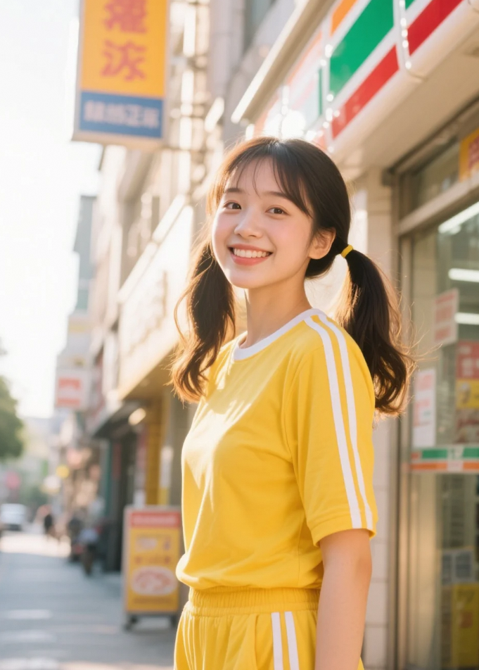 女生灵动韵如诗，任意场景皆绽绝美风姿